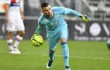 Le gardien Anthony Lopes et l'OL devront rebondir après leur défaite face à Bordeaux, le 28 janvier 2018, au Matmut Atlantique