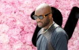 Le designer américain Virgil Abloh assiste le 23 juin 2018 au défilé printemps/été Dior Hommes à Paris
