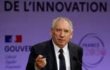 Le Premier ministre François Bayrou s'exprime lors d'un comité interministériel de l'innovation le 10 avril 2025 à Paris