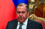 Le ministre russe des Affaires étrangères Sergueï Lavrov, le 11 mai 2018 à Moscou