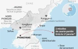 La Corée du Nord tire de nouveaux missiles