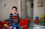 Mohammad Imadedine, 5 ans, réfugié syrien, le 26 février 2021 à Gaziantep, dans le sud-est de la Turquie
