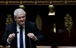 Le député Olivier Falorni lors d'un débat sur la proposition de loi "fin de vie" à l'Assemblée nationale, le 27 mai 2024 à Paris