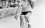 L'Espagnol Federico Bahamontes, vainqueur du Tour de France 1959, le 18 juillet au Parc des Princes