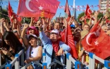 Plusieurs dizaines de milliers de sympathisants du CHP, à Ankara le 14 septembre 2025 