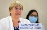 La cheffe des droits de l'homme de l'ONU, Michelle Bachelet, le 24 août 2021 à Genève