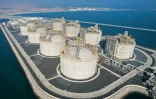 Photo non datée, fournie par la Kuwait Petroleum Corporation (KPC), le 13 août 2026, montrant une installation pétrolière à Koweït City