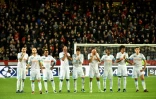 Les joueurs de Marseille après le match face à Rennes le 13 décembre 2017