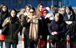 Des Iraniennes dans une rue de Téhéran, le 7 février 2018