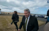 Le nouveau Premier minisre islandais  Sigurdur Ingi Johannsson le 7 avril 2016 à Reykjavik