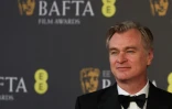 Le producteur et réalisateur britannique Christopher Nolan à son arrivée à la cérémonie des Bafta, le 18 février 2024 à Londres