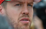 L'Allemand Sebastian Vettel (Ferrari) lors des qualifications pour le GP d'Allemagne sur le circuit d' Hockenheim, le 30 juillet 2016