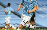 Le milieu de Manchester City Phil Foden auteur d'un doublé contre Burnley, le 22 juin 2020 à Manchester