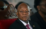 Une photo d'archives datant du 29 juillet 2020 du président tanzanien John Magufuli, décédé de problèmes cardiaques, selon le gouvernement, le 17 mars 2021.