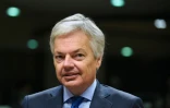 Le chef de la diplomatie belge Didier Reynders le 11 novembre 2016 à Bruxelles