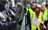 Des "gilets jaunes" manifestent Ă Marseille, le 9 mars 2019