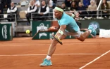 Rafael Nadal lors de son match du premier tour Ă Roland-Garros contre l'Allemand Alexander Zverev, le 27 mai 2024 Ă Paris.