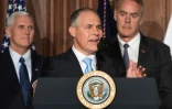 Scott Pruitt, nouveau patron de l'Agence de protection de l'environnement (EPA), à Washington, DC le 28 mars 2017 