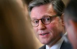 Le président de la Chambre, le républicain Mike Johnson, le 3 février 2026 à Washington