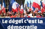 Manifestation des loyalistes à Nouméa, le 13 avril 2024