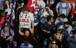 Des manifestants contre le candidat de droite à la présidentielle, le 29 septembre 2018 à Brasilia