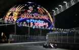 Pierre Gasly (Alpine) qualifié en troisième position sur la grille du départ du Grand Prix de Las Vegas de Formule 1, le 22 novembre 2024 