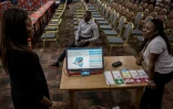 Présentation de la machine à voter le 21 février 2018 à Kinshasa