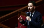 Le député LFI Damien Maudet, à l'Assemblée nationale, le 31 octobre 2025