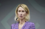 La cheffe de la diplomatie de l'Union européenne, Kaja Kallas, le 29 août 2025 à Copenhauge, au Danemark