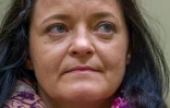 Beate Zschaepe, condamnée à la prison à perpétuité pour sa contribution à une dizaine de meurtres racistes, au tribunal de Munich le 11 juillet 2018