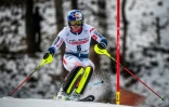 Le Français Alexis Pinturault lors du slalom de Chamonix, le 8 février 2020