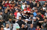 Les funérailles du Palestinien Mohamed Zakarneh, 17 ans, le 11 avril 2022 à Jénine, en Cisjordanie