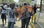 Des partisans du chef de l'opposition kényane Raila Odinga manifestent leur joie à Nairobi après la décision de la Cour suprême d'annuler la présidentielle du 8 août, le 1er septembre 2017. La Cour suprême a ordonné l'organisation d'un nouveau scrutin d'ici le 31 octobre.