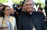 L'évêque Jean-Michel di Falco au Festival de Cannes, le 16 mai 2009