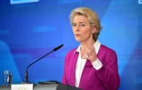 La présidente de la Commission européenne, Ursula von der Leyen le 6 octobre 2021 à Brdo, en Slovénie