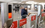 Reconnaissance faciale pour entrer dans le métro de Moscou, le 27 janvier 2020