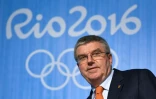 Le patron du CIO Thomas Bach, le 4 août 2016 à Rio de Janeiro