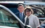 L'ancien conseiller à la sécurité nationale du président américain, Michael Flynn, arrive à la Cour fédérale, le 1er décembre 2017 à Washington