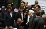 Le président iranien Hassan Rohani au Parlement à Téhéran, le 17 janvier 2017