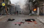 Des cadavres dans les rues d'Alep, en Syrie, capture d'écran d'une vidéo des Casques Blancs diffusée le 30 novembre 2016