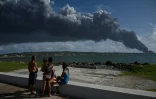 Incendie d'un dépôt pétrolier à Matanzas à Cuba, à 100 km de la capitale, le 6 août 2022