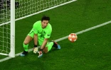 Gianluigi Buffon contre Manchester United en 8e de finale retour de la Ligue des champions contre Manchester United, le 6 mars 2019 au Parc des Princes à Paris    