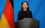 la cheffe de la diplomatie allemande Annalena Baerbock, le 16 novembre 2023 à Berlin