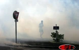 Jeudi 5 juin 2003 -
De violents affrontements ont opposé les forces de l'ordre à 300 grévistes devant le rectorat