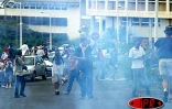 Jeudi 5 juin 2003 -
De violents affrontements ont opposé les forces de l'ordre à 300 grévistes devant le rectorat