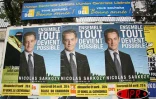 Vendredi 20 avril 2007 -

Panneaux d'affichage pour le premier tour de la présidentielle qui aura lieu le dimanche 22 avril 2007