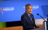 Guillermo Lasso, le président équatorien, à Los Angeles, en Californie, le 10 juin 2022