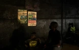 Affiches électorales à Mbare, près de Harare, le 2 août 2023