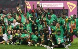 Les Lions de la Téranga du Sénégal sacrés champions d'Afrique devant l'Egypte à Yaoundé, le 6 février 2022