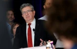 Le leader de LFI, Jean-Luc Mélenchon, le 9 juin 2024 à Paris